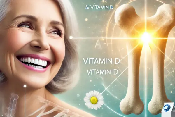 calcium and Vitamin D: Essential nutrients for strengthening teeth and bones, especially in advanced age.