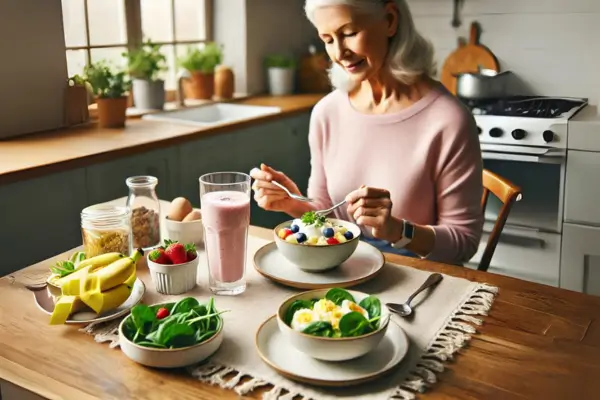 Nutritional care guide for seniors with dentures to improve oral health